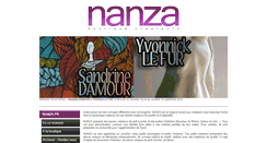 Desktop Screenshot of nanza.fr
